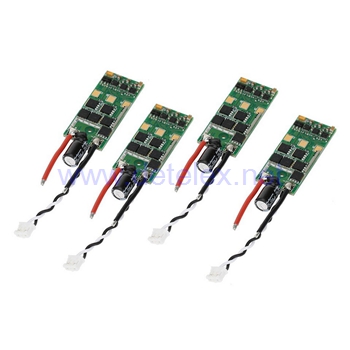 XK-X350 Stunt Air dancer drone spare parts ESC board set (2pcs red light + 2pcs green light)